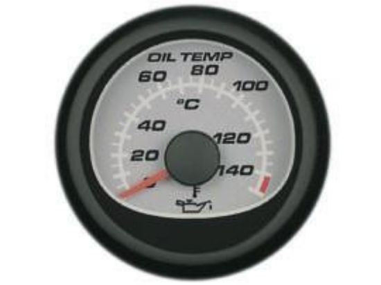 Picture of Mercury-Mercruiser 79-879909K1 OIL TEMPERATURE GAUGE, (Grey)